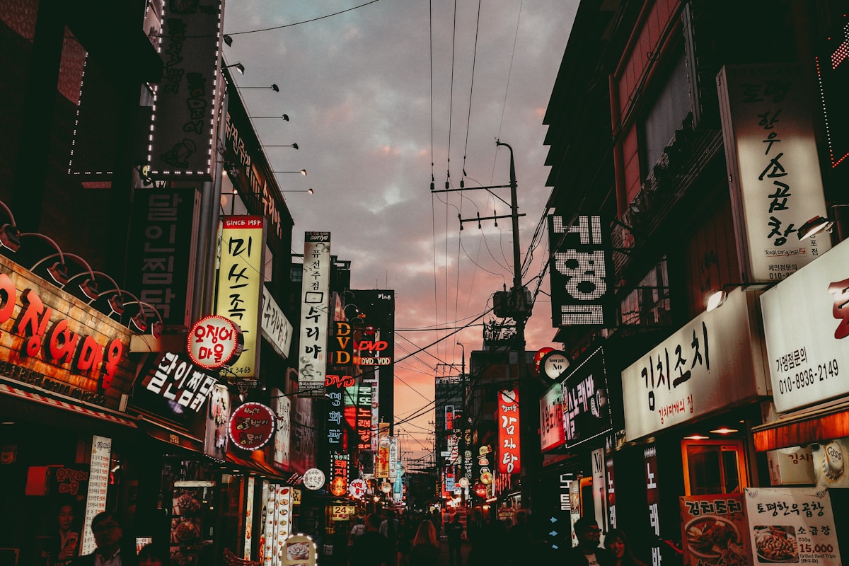 明洞咖啡廳實景
