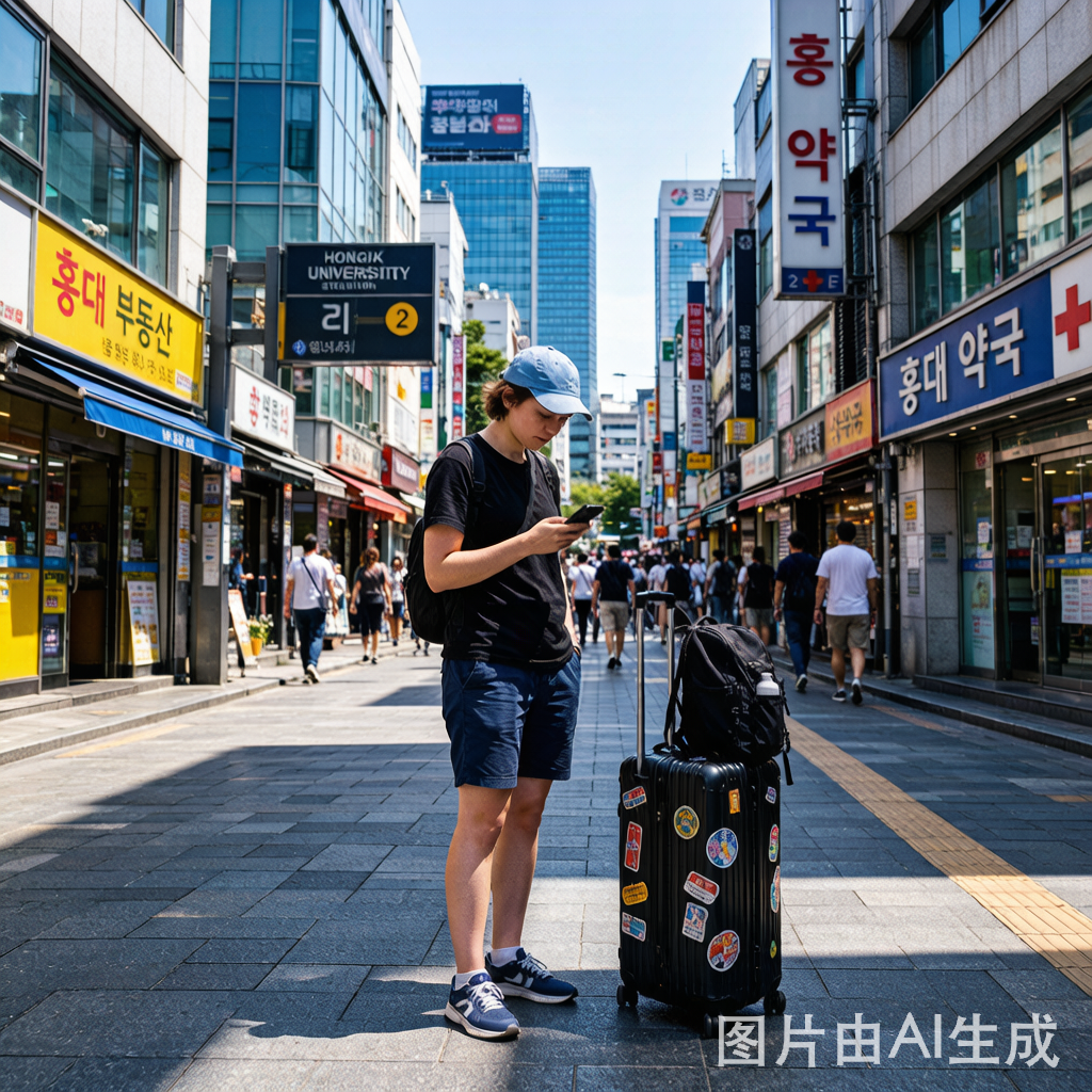 Penyimpanan Bagasi di Myeongdong